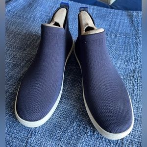 Rothy’s Blue slip-on boot